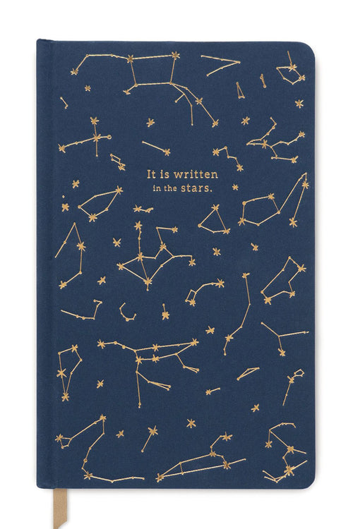 Constellation Notebook Medium Navy + Gold HW Stationery - Journal, Notebook, Planner Designworks Ink   