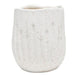 Santai White Textured Planter 16x18cm