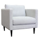 Mendoza White 1 Seat Sofa