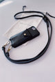 Manhattan Black Pebbled Leather IPhone Crossbody Case Crossbody