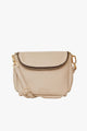 Fifi Parchment Leather Shoulder Bag