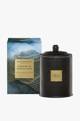 380g Triple Scented Fireside in Queenstown Limited Edition Candle HW Fragrance - Candle, Diffuser, Room Spray, Oil Glasshouse   