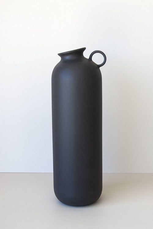 Flugen Large Charcoal Vase HW Decor - Bookend, Hook, Urn, Vase, Sculpture NED Collections   