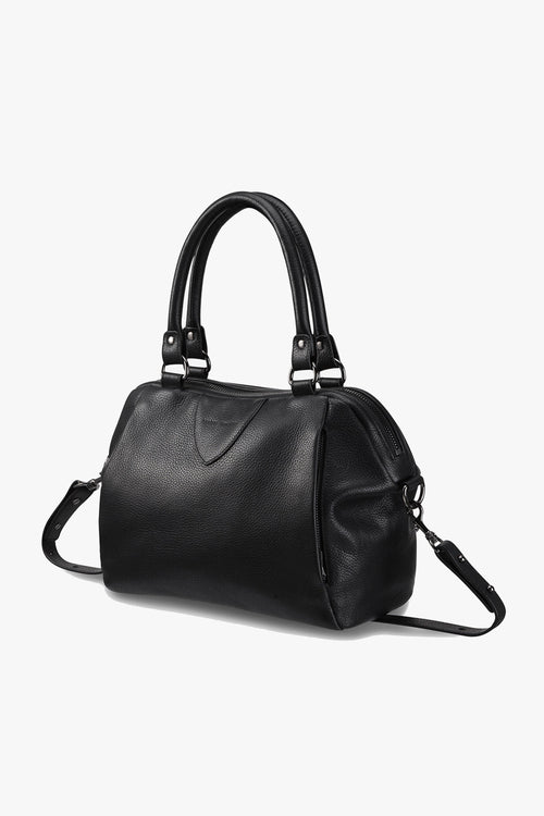 Force of Being Black Leather Handbag ACC Bags - All, incl Phone Bags Status Anxiety   