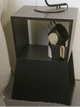 Franko Black 33X33X41 Side Table