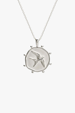 Swallow  Sterling Silver  Necklace