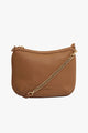 Glendale Taupe Crossbody Bag with Chain