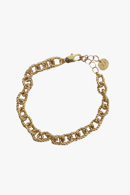 Ophelia Gold Link Bracelet EOL ACC Jewellery Silver Linings   