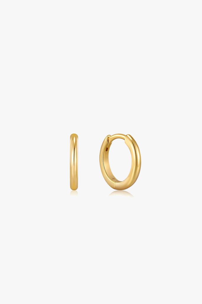 Shop Ear Edit Gold Small Hoop Earrings Online | Flo & Frankie