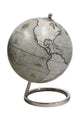 Green World Globe on Silver Stand 30cm