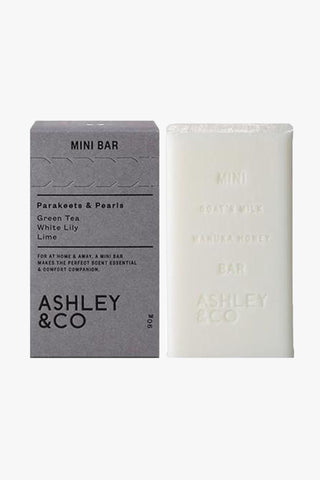 Mini Bar Parakeets + Pearls Soap HW Beauty - Skincare, Bodycare, Hair, Nail, Makeup Ashley+Co   