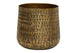 Farida Hammered Gold Large Planter 19x19x17cm