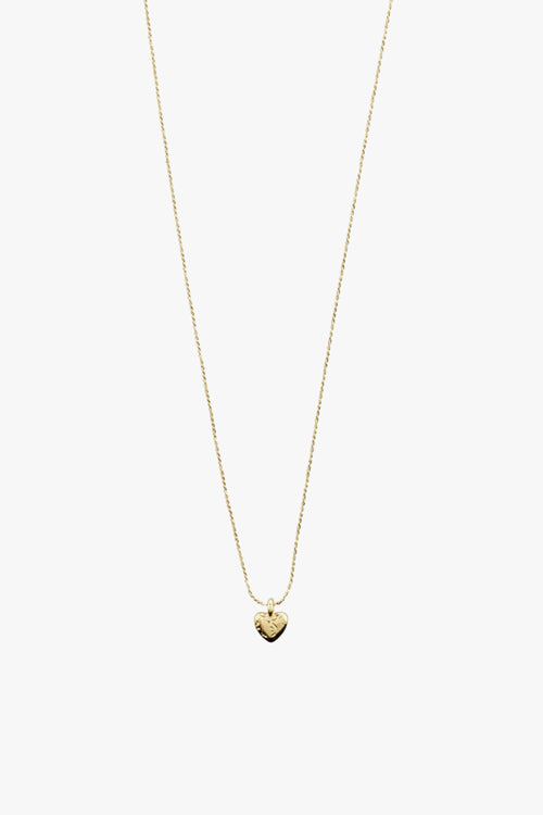 Jayla Heart Pendant Necklace Gold Plated ACC Jewellery Pilgrim   