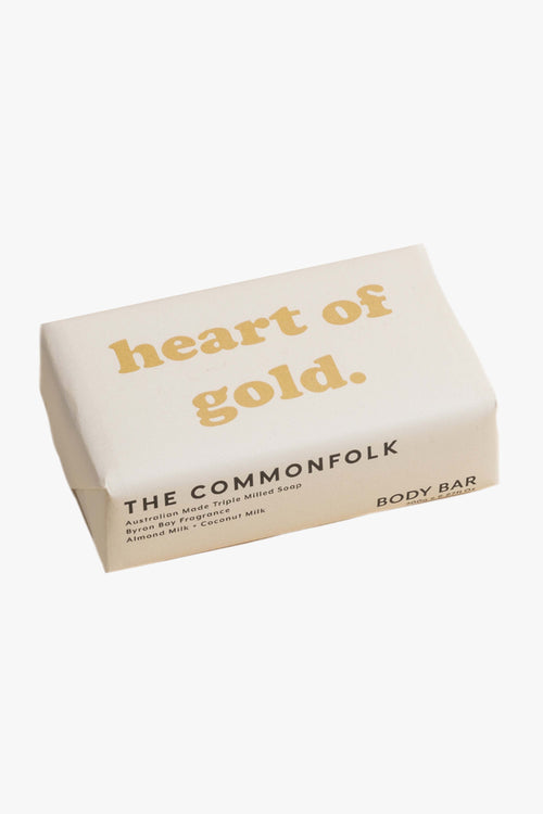 Heart Of Gold Byron Bay 200g Body Bar HW Beauty - Skincare, Bodycare, Hair, Nail, Makeup The Commonfolk Collective   