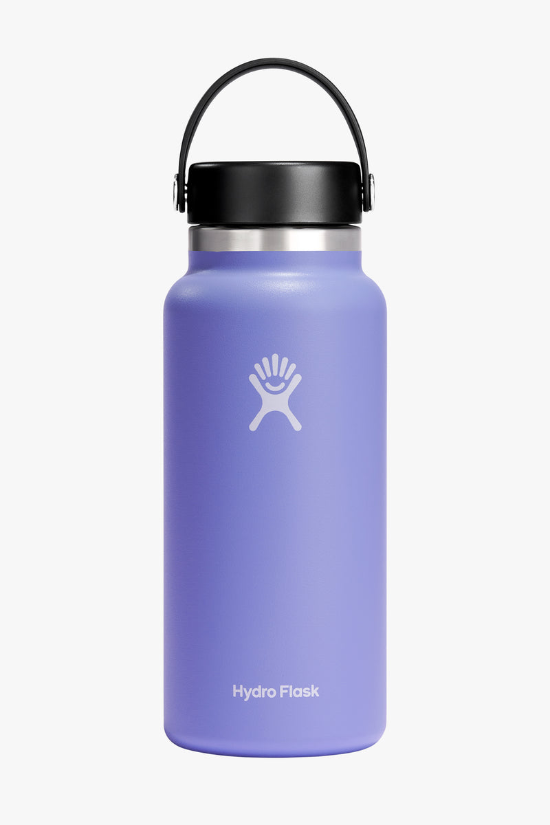 Hydro Flask 24 oz. Wide Mouth Bottle with Flex Straw Cap, Lupine