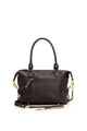 Jackie Mini Black Bubble Leather Bag