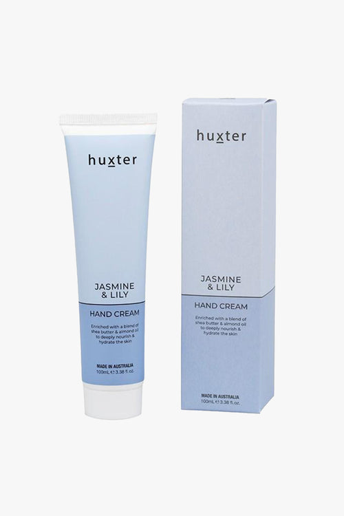 Hand Cream 100ml Pastel Blue Jasmine + Lily HW Beauty - Skincare, Bodycare, Hair, Nail, Makeup Huxter   