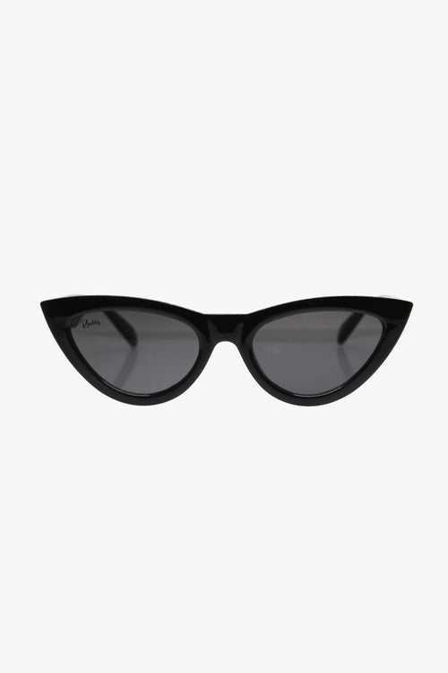 Kiss Kiss Black Cat Eye Sunglasses ACC Glasses - Sunglasses Reality Eyewear   