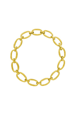 Link Chain Gold Bracelet ACC Jewellery Brie Leon   