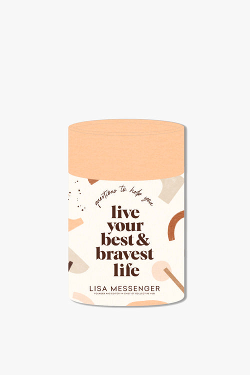 Questions to Help You Live Your Best and Bravest Life Cards HW Stationery - Journal, Notebook, Planner Collective Hub   