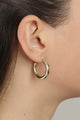 Maddie Pi Gold Chunky Hoop Earings