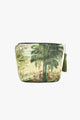 Pacifique Forest Velvet Cosmetic Bag