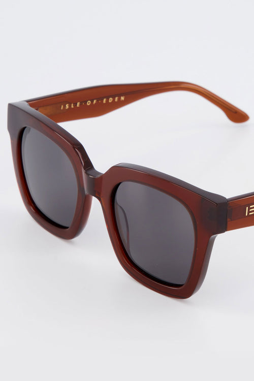 Maleika Brown Sunglasses ACC Glasses - Sunglasses Isle of Eden   