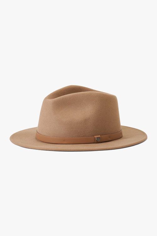 Messer Fedora Mojave Wool Felt Hat ACC Hats Brixton   