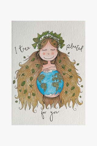 Mother Earth Greeting Card HW Greeting Cards Little Difference   