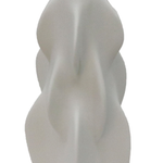 Ceramic  White Roko Width 12 x Depth 12 x Height 27 cm Vase HW Decor - Bookend, Hook, Urn, Vase, Sculpture Le Forge   