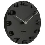 On The Edge Black Wall Clock HW Art - Wall Decor, Clock, Wall Mirror Karlsson   