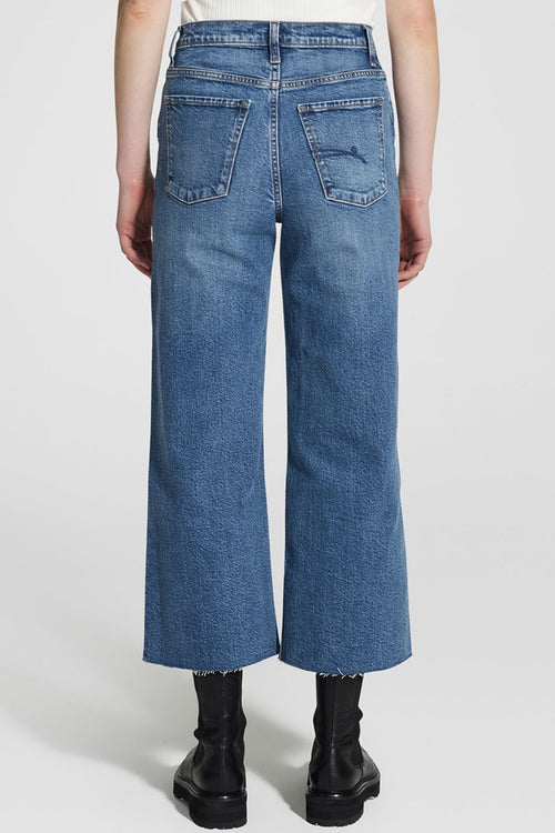 Milla Bello High Rise Wide Leg Mid Blue Jeans WW Jeans Nobody Denim   