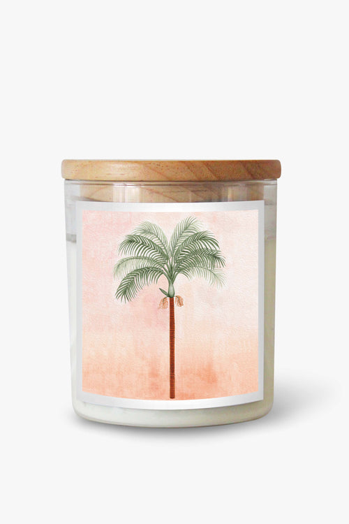 Palm India 600g 80hr Soy Candle HW Fragrance - Candle, Diffuser, Room Spray, Oil The Commonfolk Collective   