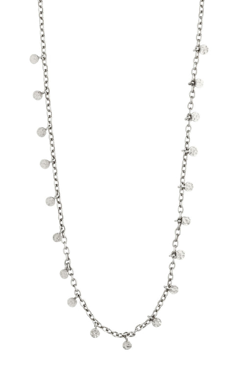 Panna Silver Mini Multi Charm Necklace ACC Jewellery Pilgrim   