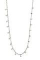 Panna Silver Mini Multi Charm Necklace