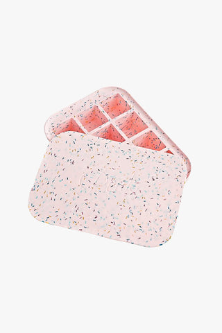 Pink Confetti Ice Tray