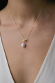 Pearl Gold Thread EOL Necklace