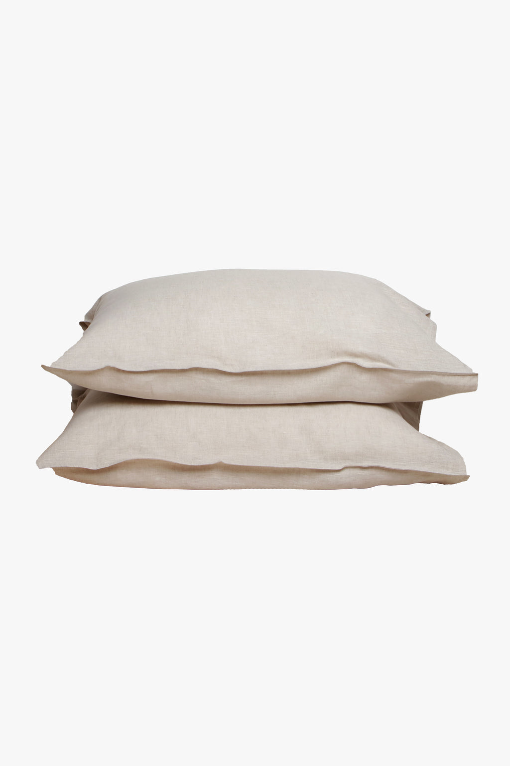 Linen Pillowcase Pair Natural Oatmeal