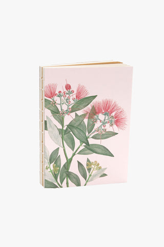 Botanical Pohutakawa Pink Notebook