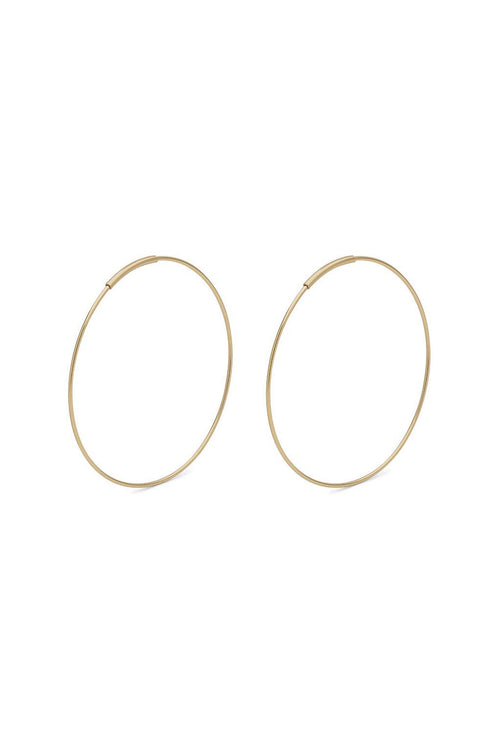 Raquel 36mm Gold Hoop Earring EOL ACC Jewellery Pilgrim   