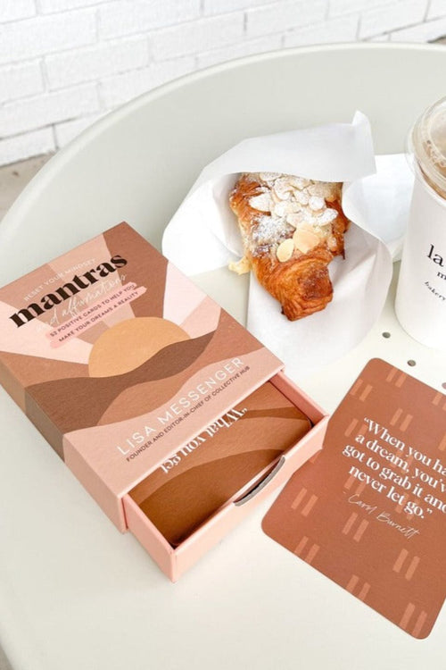 Reset Your Mindset Mantras and Affirations Cards HW Stationery - Journal, Notebook, Planner Collective Hub   