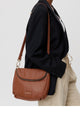 Fifi Tan Leather Shoulder Bag