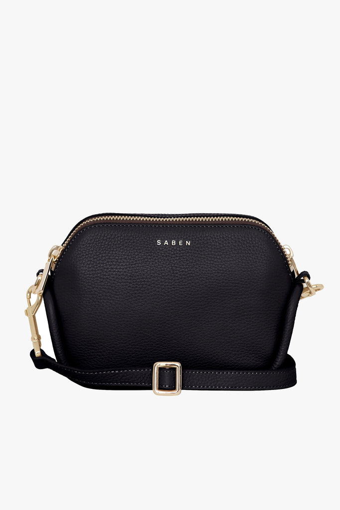 Shop Odile Black Rectangle Shoulder Bag Online | Flo & Frankie