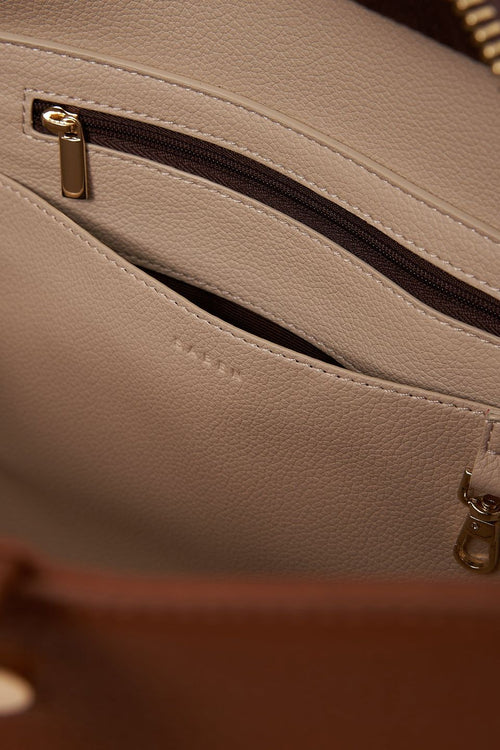 Tilbury Tan Leather Tote Bag ACC Bags - All, incl Phone Bags Saben   