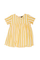 Kids Santa Rosa SS Yellow Stripe Dress