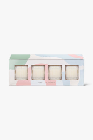 Summer Scents Limited Edition Gift Set 4x60g HW Fragrance - Candle, Diffuser, Room Spray, Oil Circa Home   