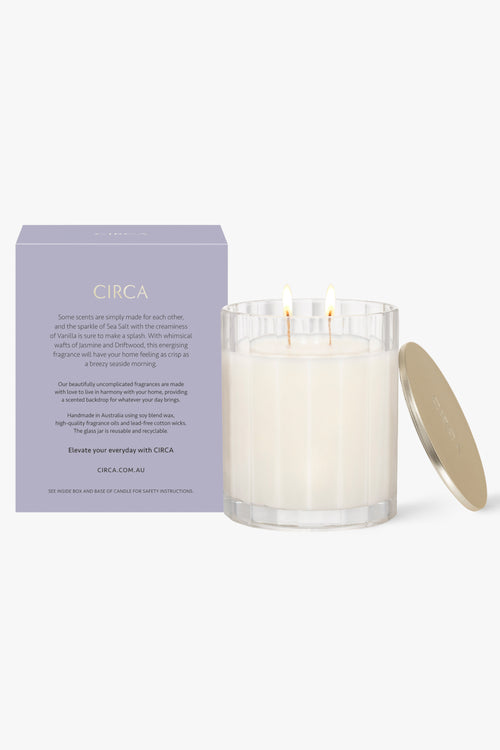 CH Sea Salt + Vanilla Candle 350g HW Fragrance - Candle, Diffuser, Room Spray, Oil Circa Home   