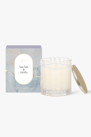 CH Sea Salt + Vanilla Candle 60g HW Fragrance - Candle, Diffuser, Room Spray, Oil Circa Home   