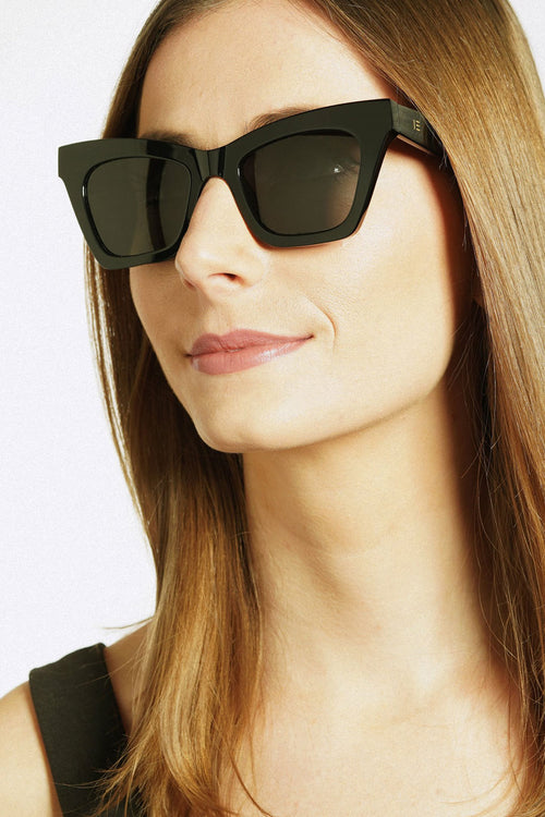 Sienna Black Sunglasses ACC Glasses - Sunglasses Isle of Eden   