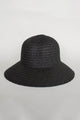 So Shady Woven Black Hat